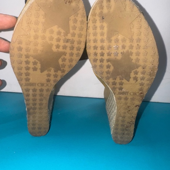 {Jimmy Choo} Wedge Heels size 37 - Picture 7 of 10